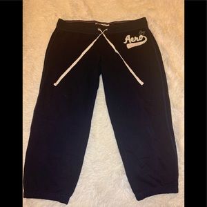 Aeropostale Navy Blue Capri Sweatpants 🌚